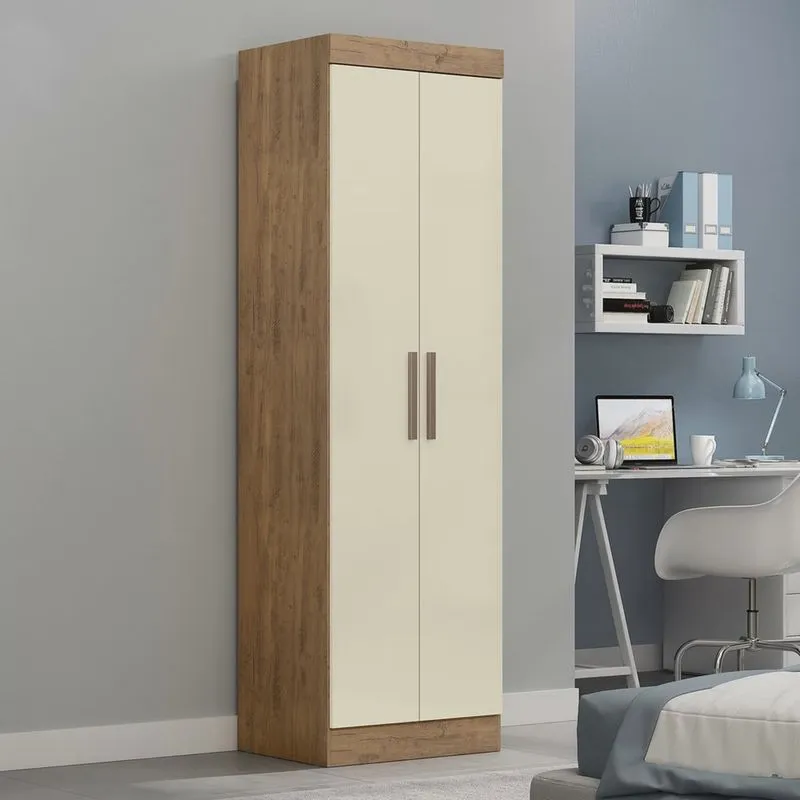 Guarda-roupa Compacto 2 Portas Mdp Paris