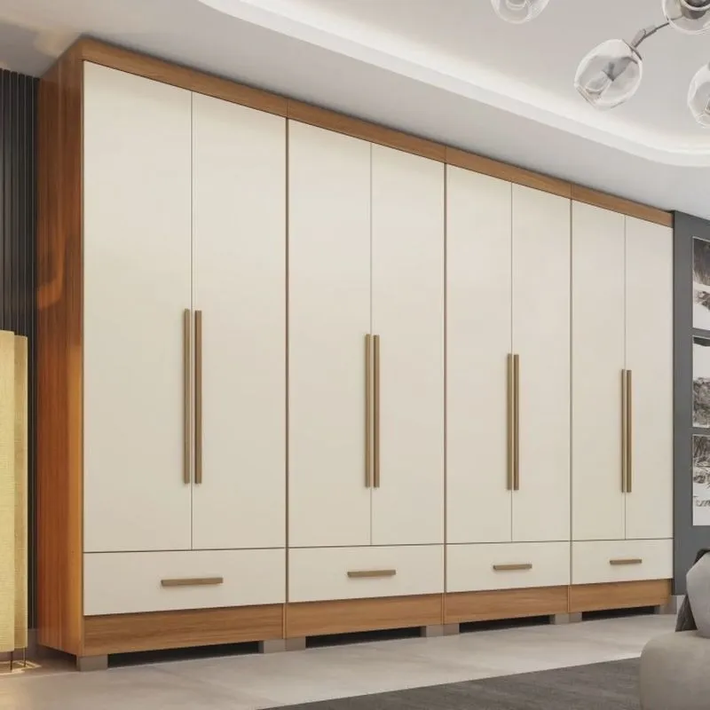 Quarto Modulado 4 Peças 8 Portas 4 Gavetas Smart Plus