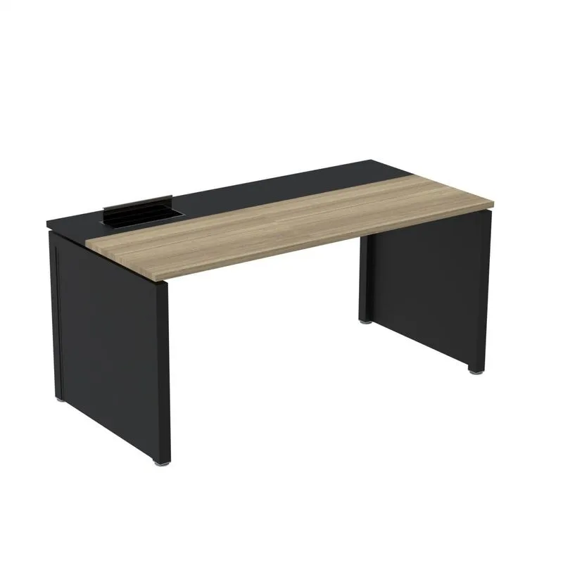 Plataforma Simples 130x792 Pscpp130/792/1 Pessoa Noce Naturalle/preto