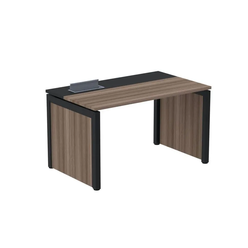 Plataforma Simples 110x792 Pscpp110/792/1 Pessoa Walnut/preto/grafito