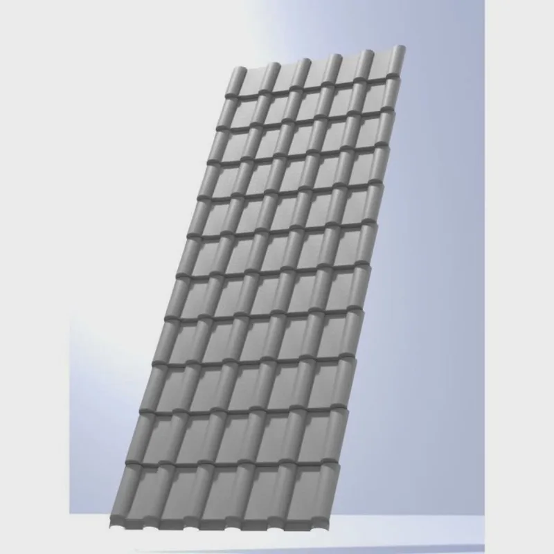 Kit com 10 Telhas de Pvc Plan 198x88cm