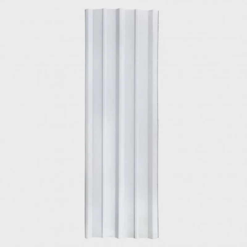 Kit com 15 Telhas Termoacústicas Trapezoidal 2,5x0,82m