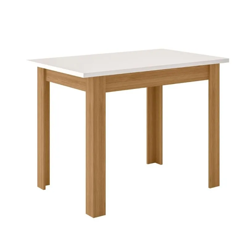 Mesa De Jantar Retangular 108cm Bellagio Freijo Uv/ Off White