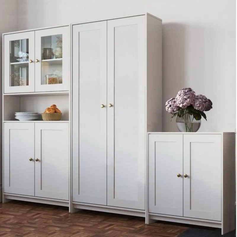 Conjunto De Armários Para Cozinha Americano 3 Peças Branco