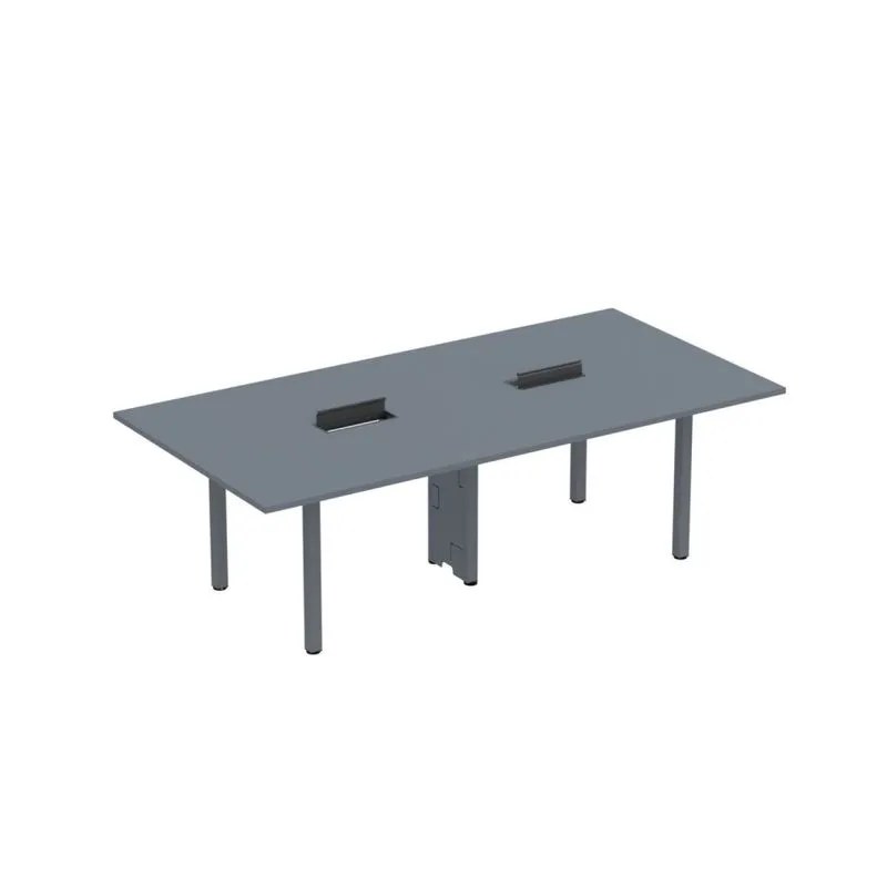 Mesa Reunião 240cm X 140cm Mrcpb2414 Grafito