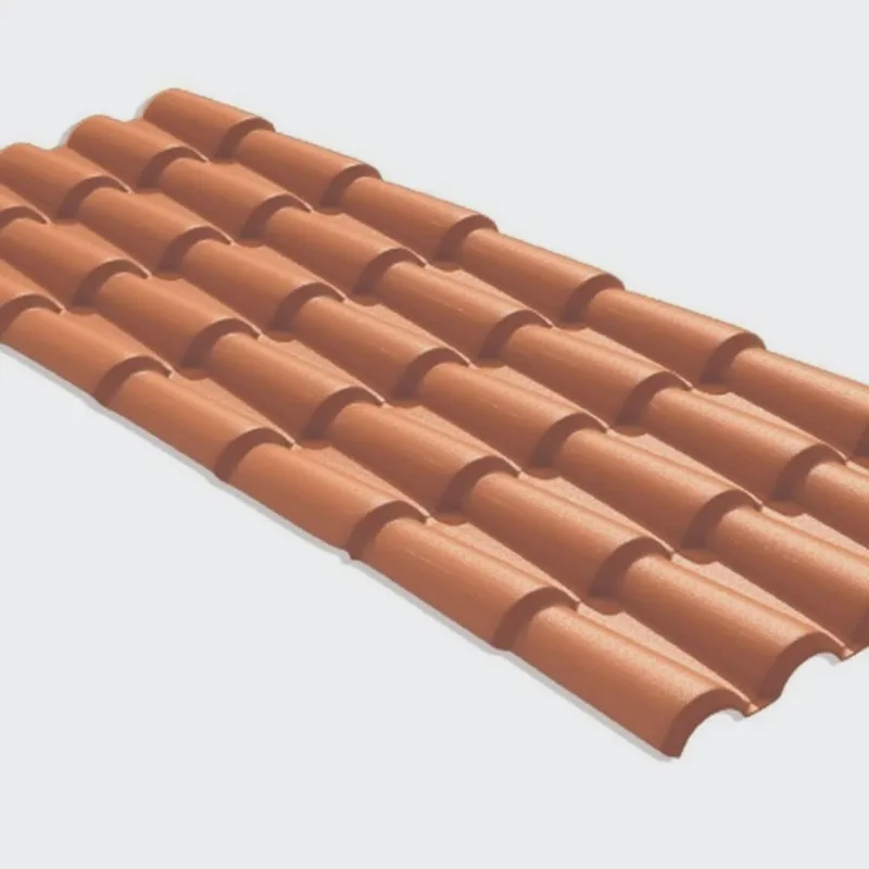 Kit com 10 Telhas Pvc Colonial 328x86cm Permatti