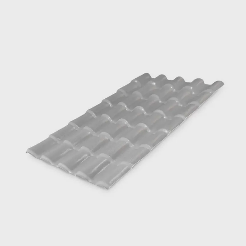 Kit com 15 Telhas Pvc Colonial 88x230cm Lux Telhas