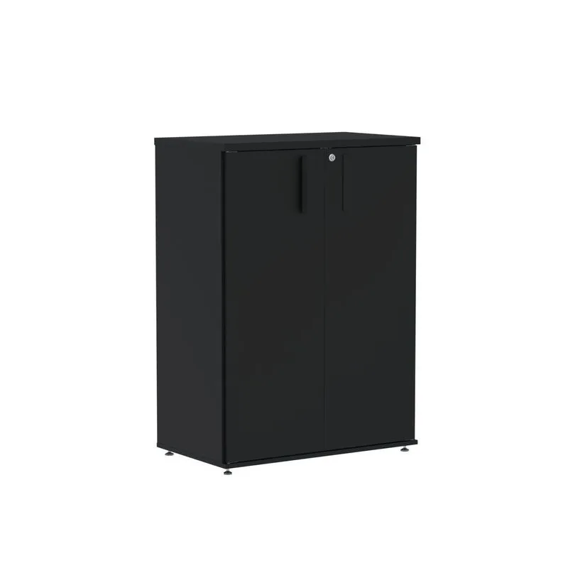 Armário Intermediário 02 Portas Pivotante Aic1100 Preto