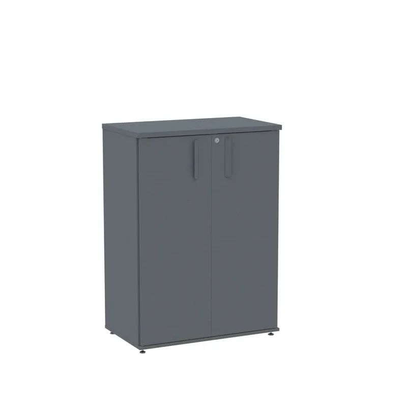 Armário Intermediário 02 Portas Pivotante Aic1100 Grafito