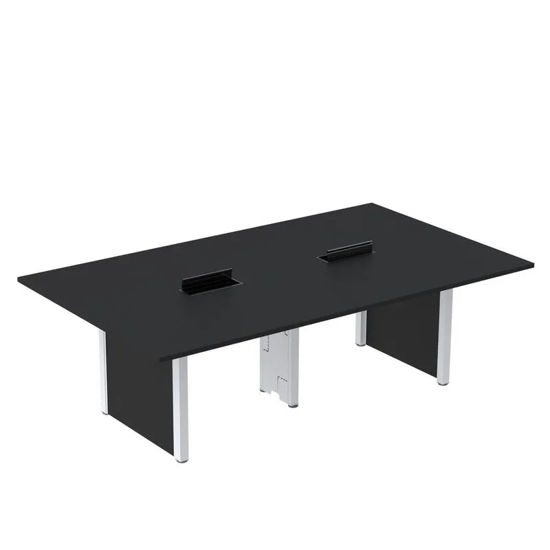 Mesa De Reunião 3200x1200 Mrcpb3212pp Preto/branco