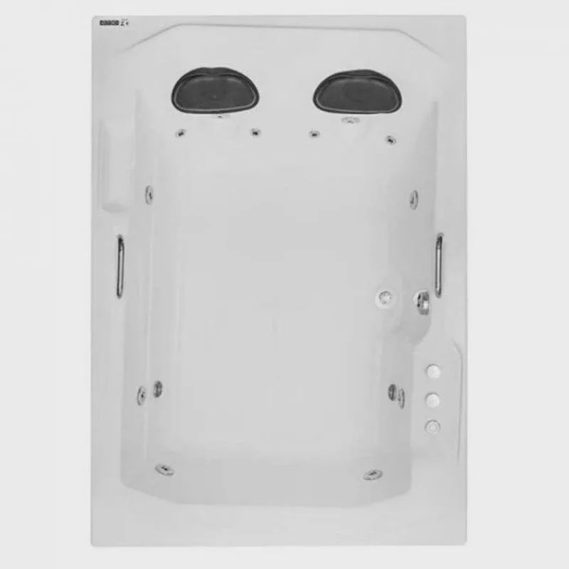 Banheira Hidromassagem Astra Prima Maggiore Luxo 170cmx120cmx44cm - 04 Jatos Branco Gel-Coat P2 sem