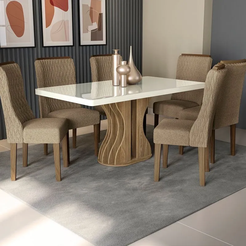 Base Para Mesa De Jantar Copaiba Nogueira