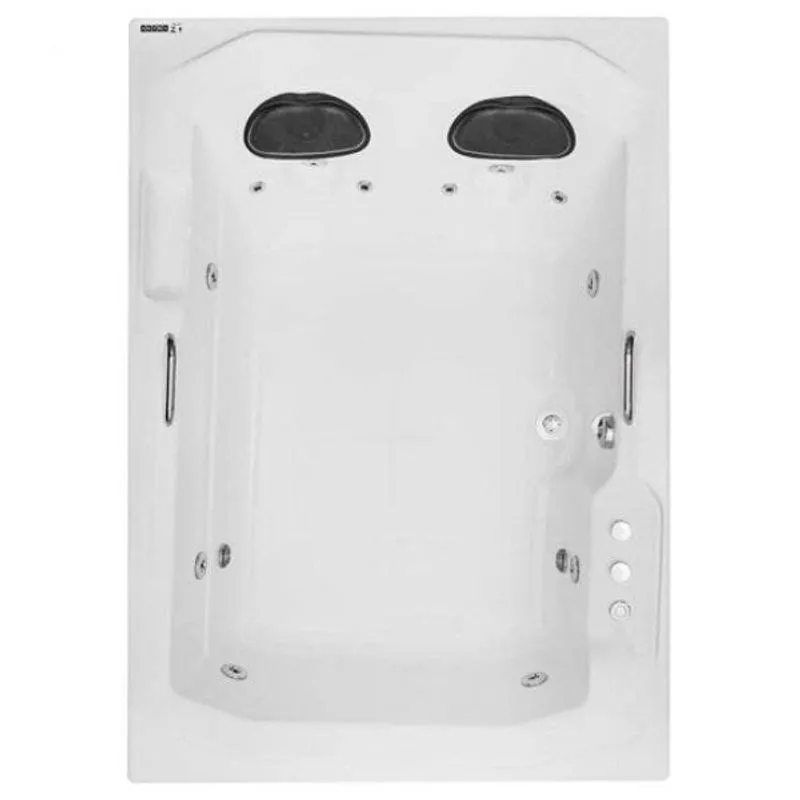 Banheira Hidromassagem Astra Prima Maggiore Luxo 180cmx120cmx44cm - 04 Jatos Branco Gel-coat P6 Sem 220v