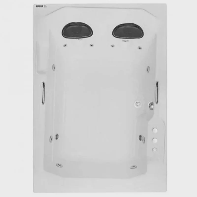 Banheira Hidromassagem Astra Prima Maggiore Luxo 180cmx120cmx44cm - 04 Jatos Branco Gel-Coat P4 com