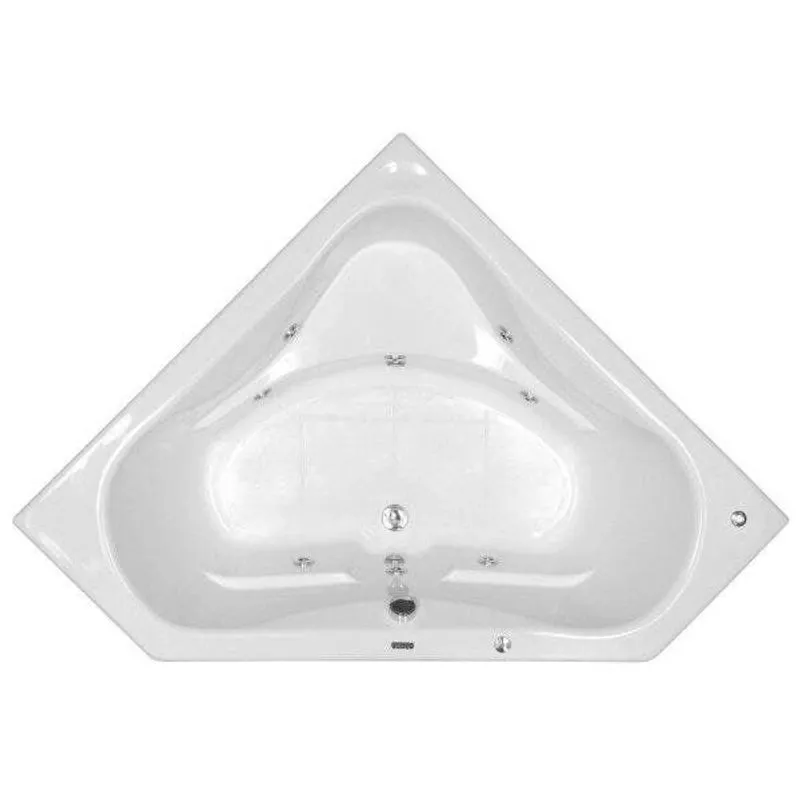 Banheira Hidromassagem Astra Quantum Luxo 190cmx140cmx55cm - 04 Jatos Gel Coat P4 Com Aquecedor 220v