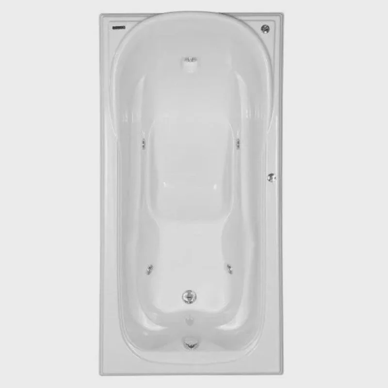Banheira Hidromassagem Astra Confortare Super Luxo 180cmx90cmx55cm - 03 Jatos Gel Coat P3 Com