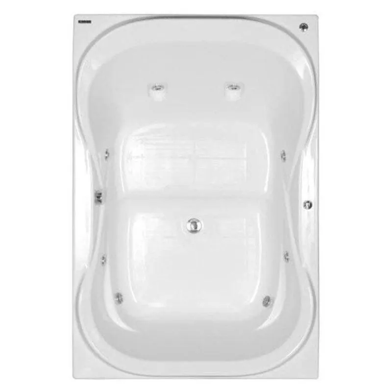 Banheira Hidromassagem Astra Due Maggiore Super Luxo 150cmx120cmx44cm - 06 Jatos Gel Coat P3 Sem Aquecedor 220v
