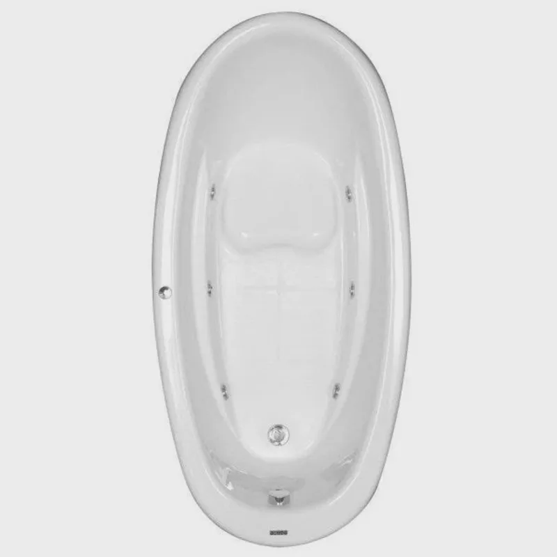 Banheira Hidromassagem Astra Eleganza Super Luxo 180cmx90cmx45cm - 04 Jatos Gel Coat P1 Sem