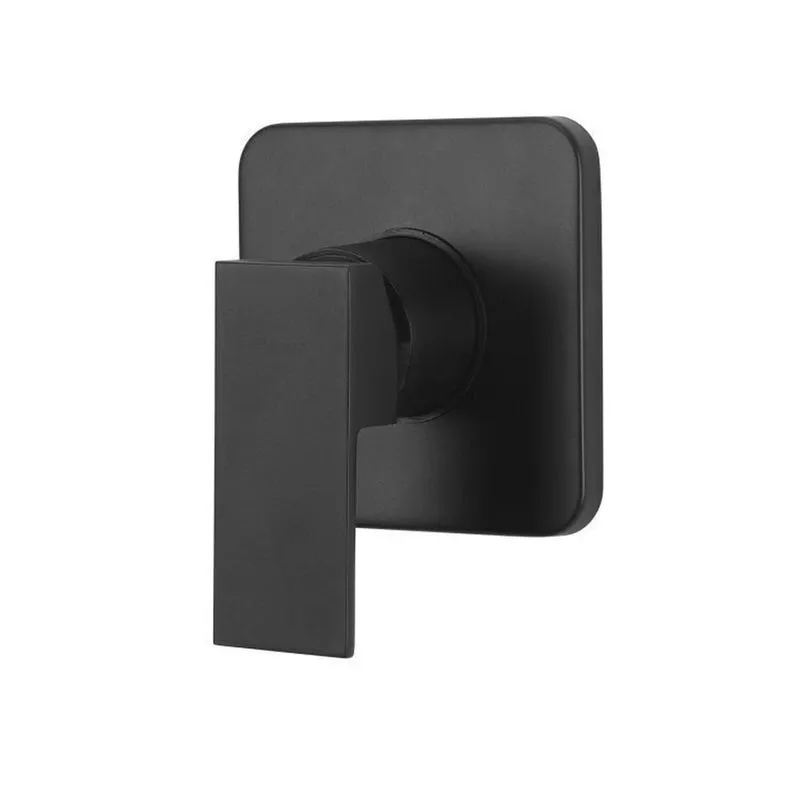 Kit 3 Acabamentos Monoc Chuveiro 2996 52 Maber Metais Preto Fosco