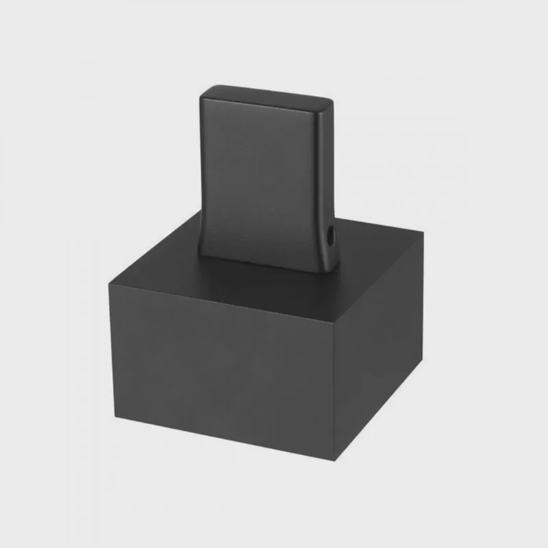 Kit 2 Acabamentos para Registro 1/2, 3/4 e 1 Axiom Slim Matte Meber Black