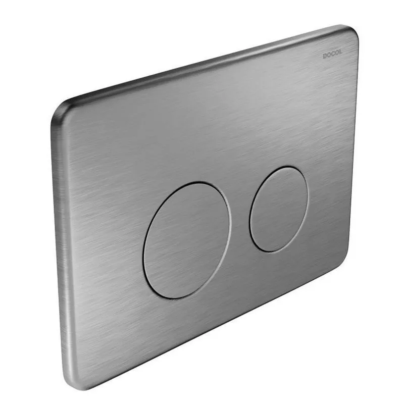 Kit 3 Acabamentos Para Caixa De Descarga Embutida Salvágua Inox Docol Inox