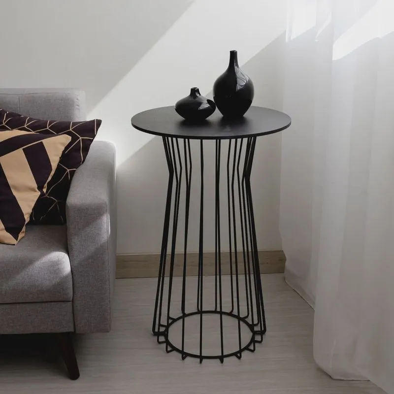 Conjunto com 02 Mesas Lateral Conica