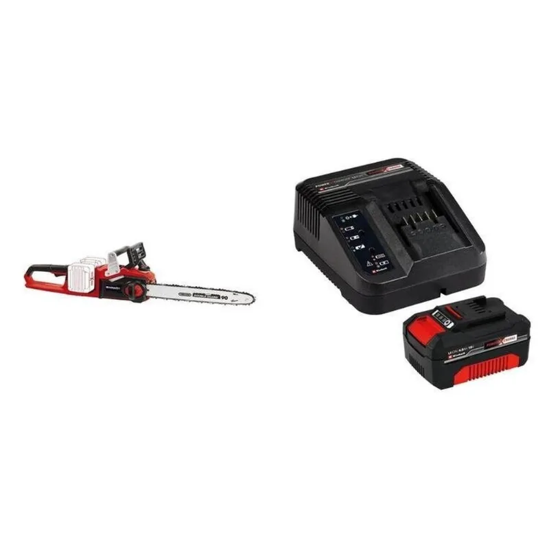 Motosserra Serra De Correntea Bat Ge-lc3635 Li Sl E 1 Kit Carregador Bivolt Com Bateria 18v 4,0ah Vermelho