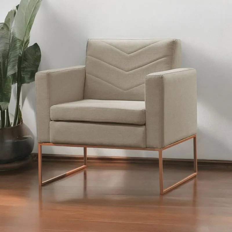 Poltrona para Sala de Estar Base Apolo Luxo