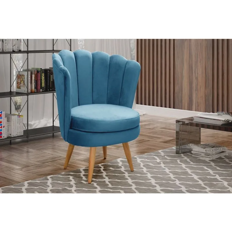 Poltrona Pétala Cadeira Decorativa Flor