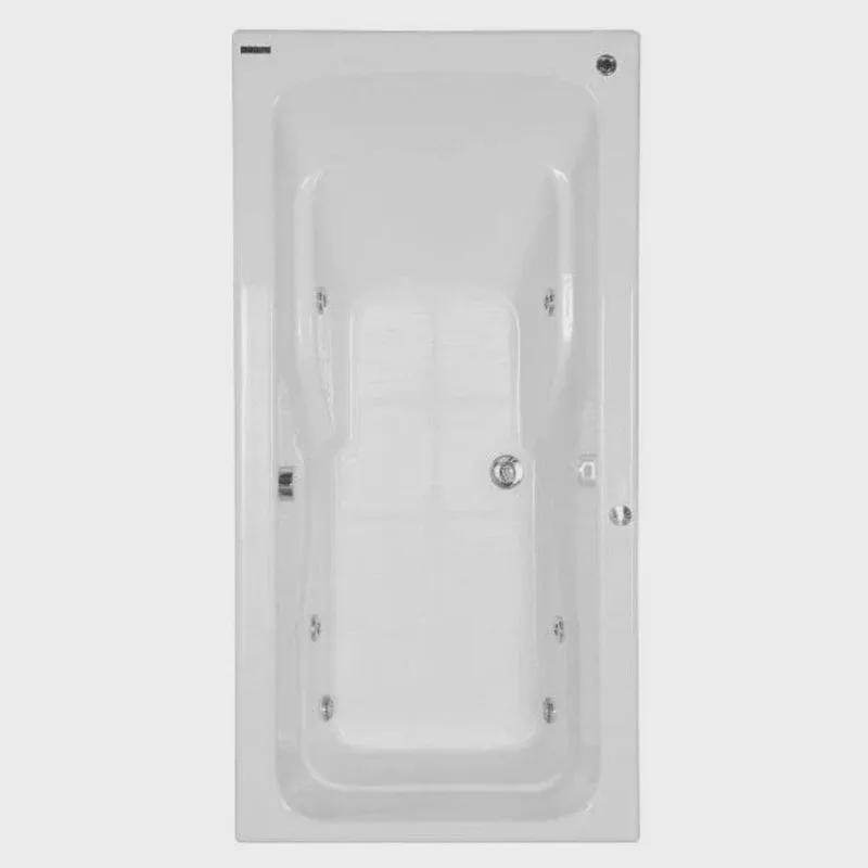 Banheira Hidromassagem Astra Box Nuova Luxo 170cmx85cmx45cm - 04 Jatos Gel Coat P5 Com Aquecedor
