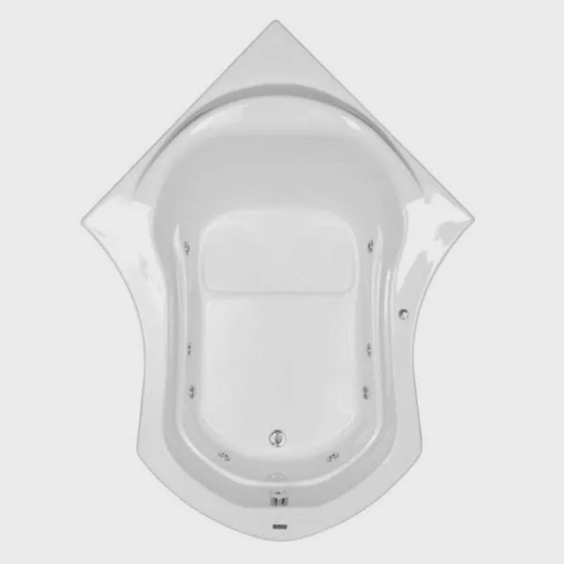 Banheira Hidromassagem Astra Imperiale Luxo 215cmx170cmx56cm - 04 Jatos Gel Coat P4 Sem Aquecedor