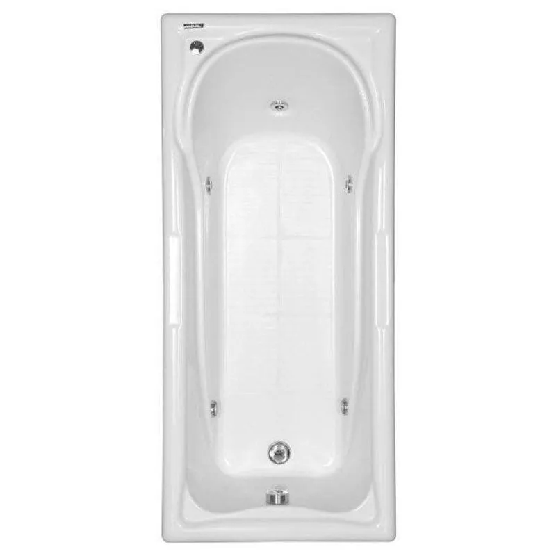 Banheira Hidromassagem Astra Naturale Super Luxo 170cmx75cmx41cm - 03 Jatos Gel Coat P1 Com Aquecedor 110v