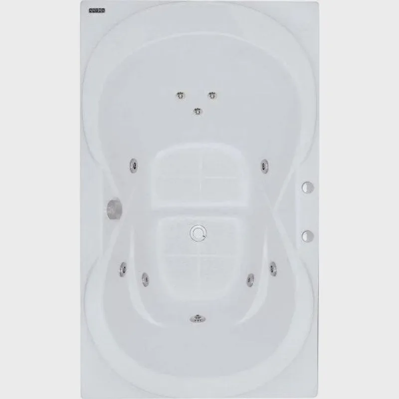 Banheira Hidromassagem Astra Due Super Luxo 180cmx90cmx44cm - 04 Jatos Acrílico P1 Com Aquecedor