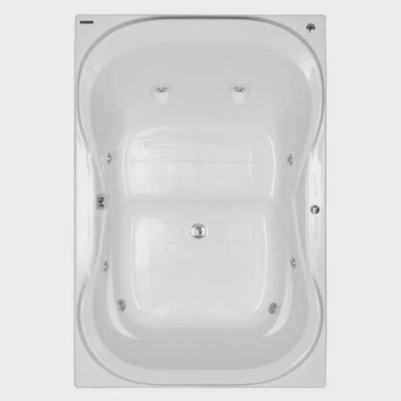 Banheira Hidromassagem Astra Due Maggiore Super Luxo 180cmx120cmx44cm - 06 Jatos Acrílico P2 Sem