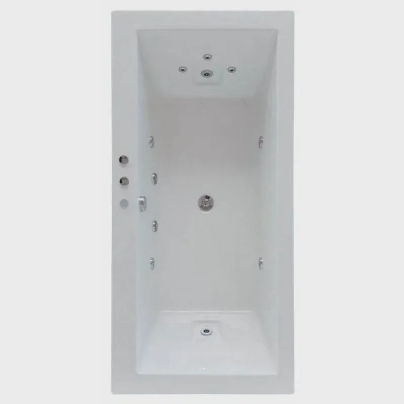 Banheira Hidromassagem Astra Cayman Luxo 180cmx85cmx47cm - 04 Jatos Acrílico P6 Com Aquecedor