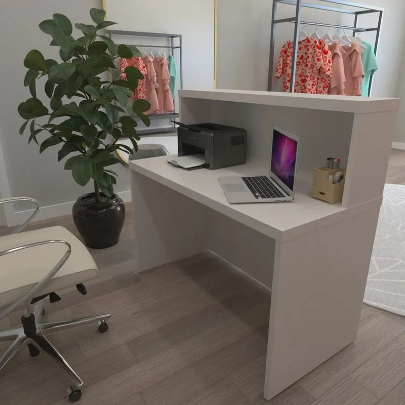 Balcão de Atendimento para Recepção - 120cm de Largura