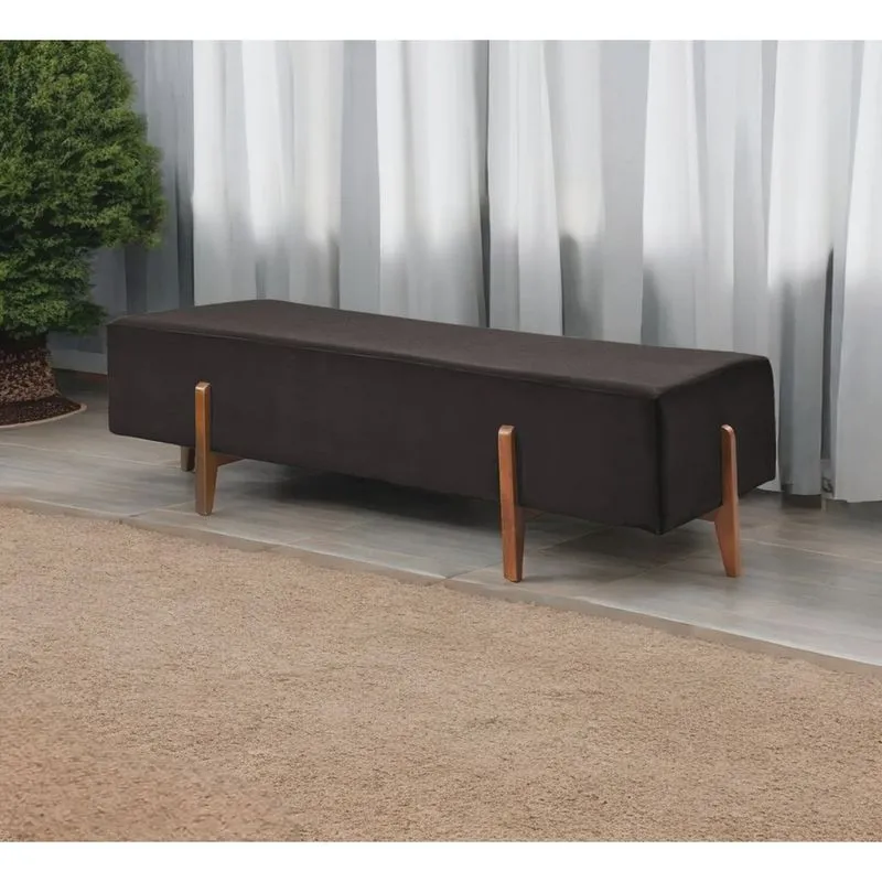 Recamier Luxo Madeira Maciça Zurik