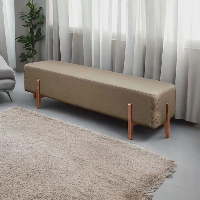 Recamier Luxo Madeira Maciça Eros
