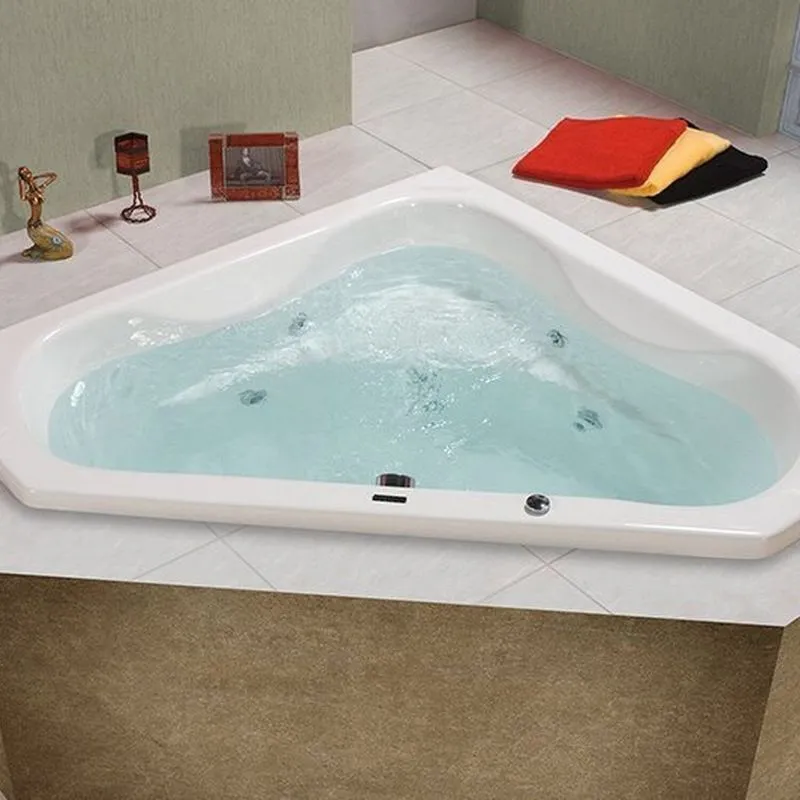 Banheira De Hidromassagem Quantum Em Gel Coat Gran Luxo 147 Cm - Sem Aquecedor - Volume Ideal 270 Li Branco