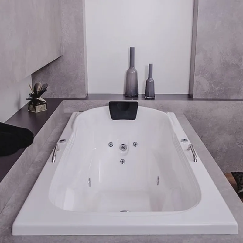Banheira de Hidromassagem Confortare Branca em Gel Coat Gran Luxo 180cm - sem Aquecedor - Volume