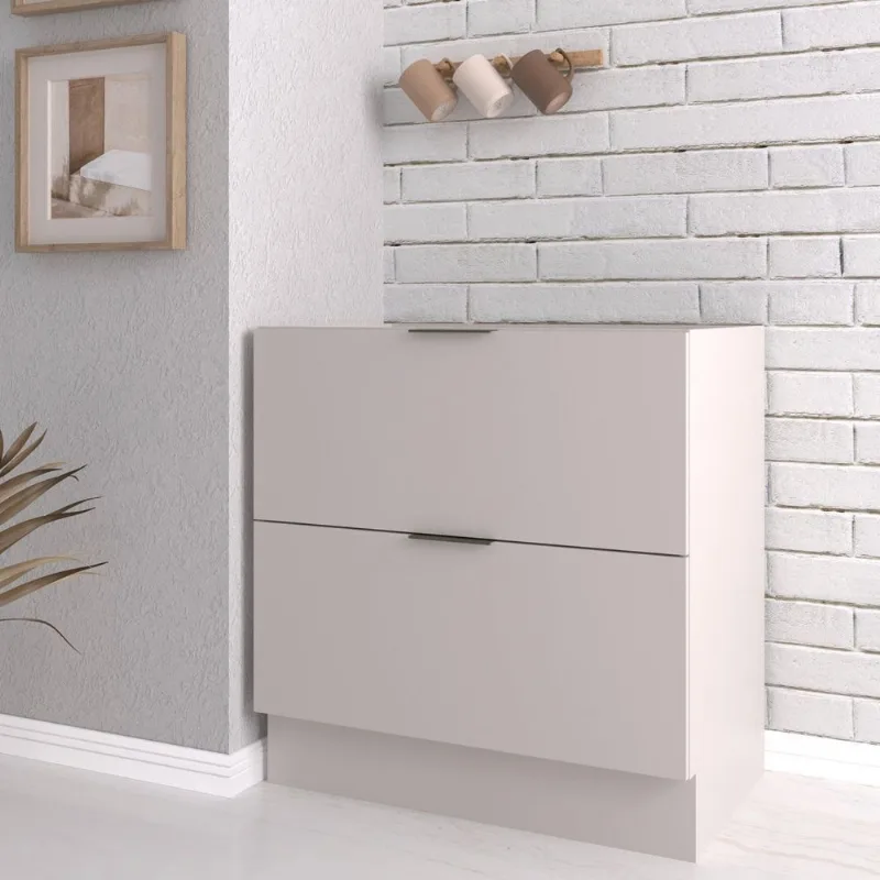Balcão Planejado 2 Gavetões e 1 Gaveta Auxiliar sem Tampo 150cm Ipanema CabeCasa MadeiraOriginals Branco
