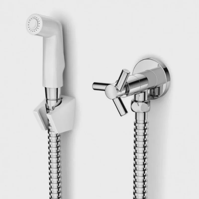 Kit com 2 Ducha Higiênica sem Derivação One Celite Cromado