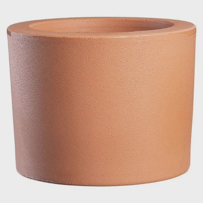 Conjunto de 20 Vasos Decorativo Gramado 12,7x16,6cm Afort Marrom