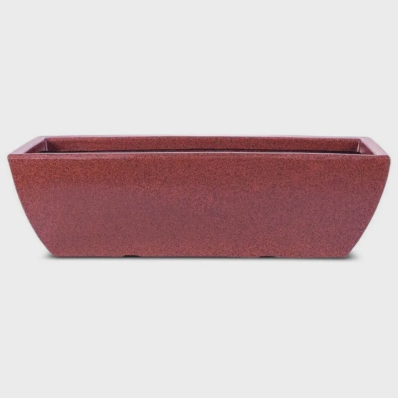 Conjunto de 20 Vasos Decorativo Jardineira Tamara 80 Marrom