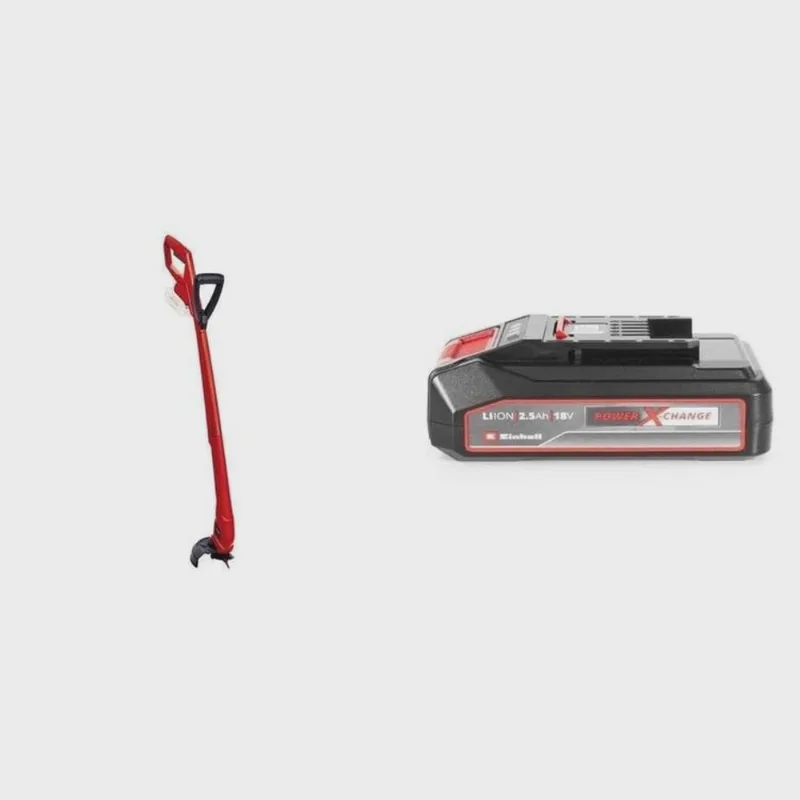 Kit Aparador de Grama a Bateria Gc-ct 18/24 Li P com Bateria Power-x-change 18v 2,5 Ah Li Einhell