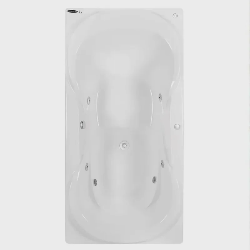 Banheira de Hidromassagem Due Gran Luxo 150x90x50cm - P4 - 220v - com Aquecedor e Cromoterapia