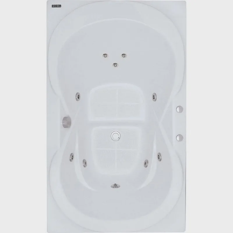Banheira Hidromassagem Astra Due Gran Luxo 05 Jatos Acrílico P3 sem Aquecedor e Cromoterapia