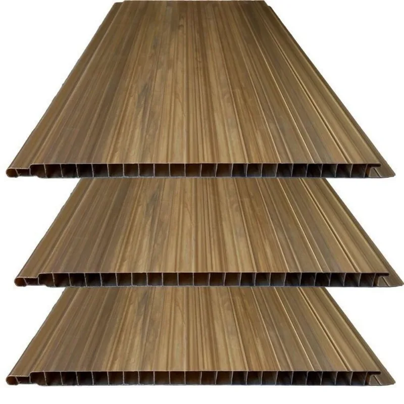 Kit 15 Caixas Com 90 M² Forro De Pvc Plus 8mm X 20cm X 3,00m Bariri Imbuia