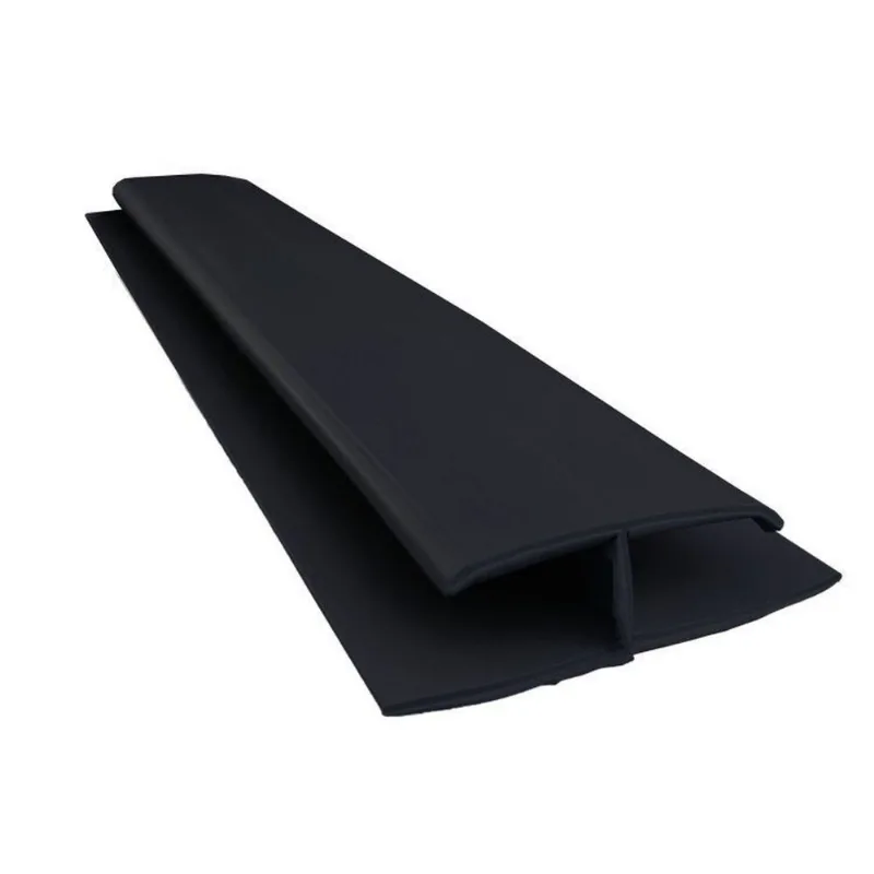 Kit 15 Caixas Com 150 M Emenda Rígida Pvc Perfil H Preto 3m Bariri Preto