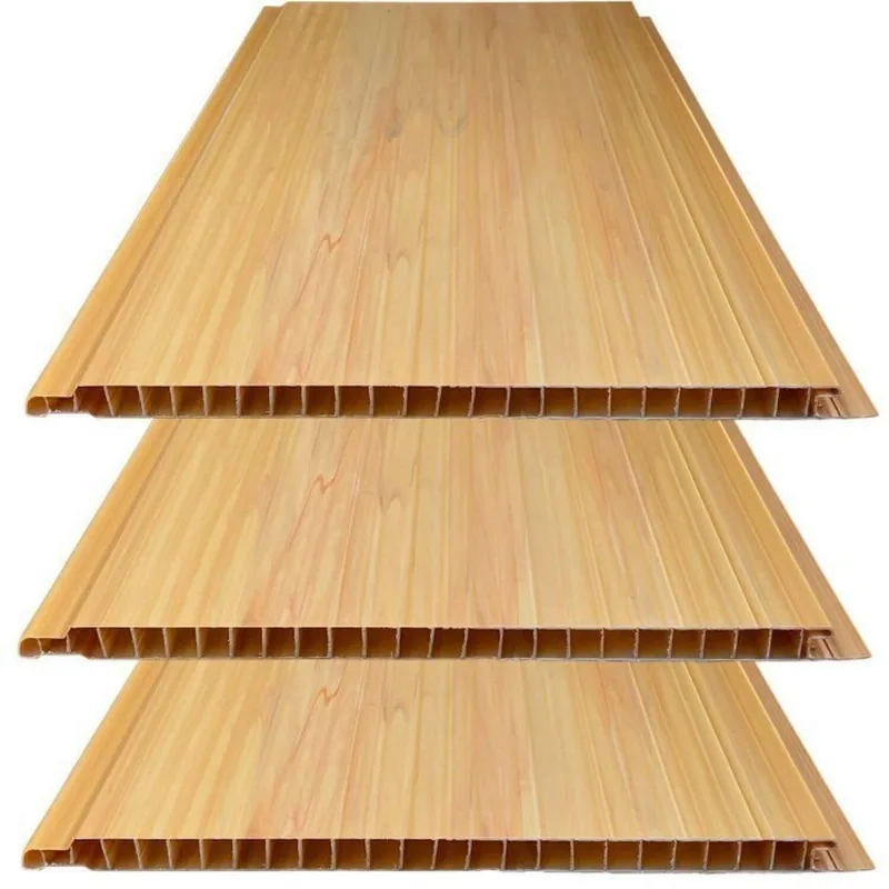 Kit 240m² Forro de PVC 10MMX20CMX3M Marrom/Cerejeira Bariri